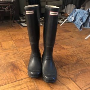 Hunter rain boots